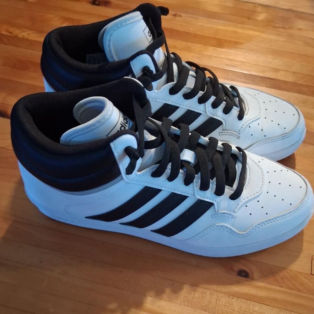 Adidas Women's Black and White Trainers